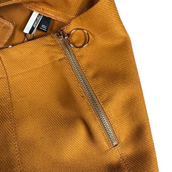 Topshop Rust Ankle-Length Pants - Picture 5 of 8